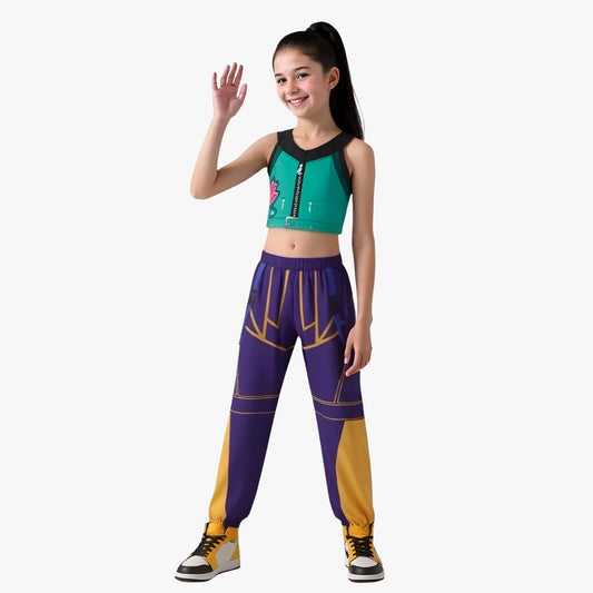 Girls Kpop Demon Hunters Cosplay Costume (Mira, Rumi & Zoey)