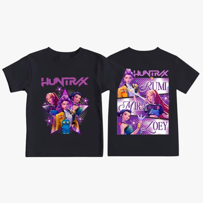 Kids Huntrix Kpop Demon Hunters T-Shirt