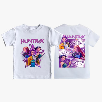 Kids Huntrix Kpop Demon Hunters T-Shirt