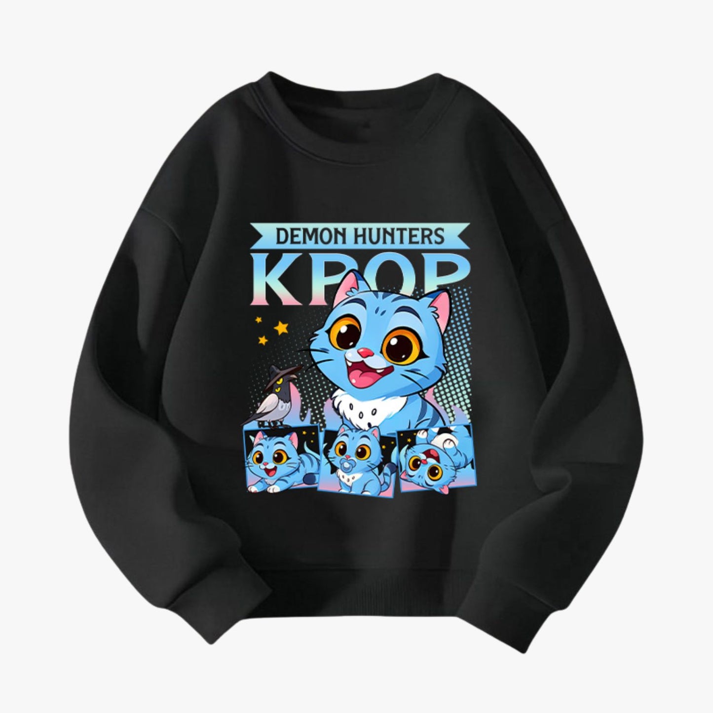 Kids Derpy Kpop Demon Hunters Sweatshirt