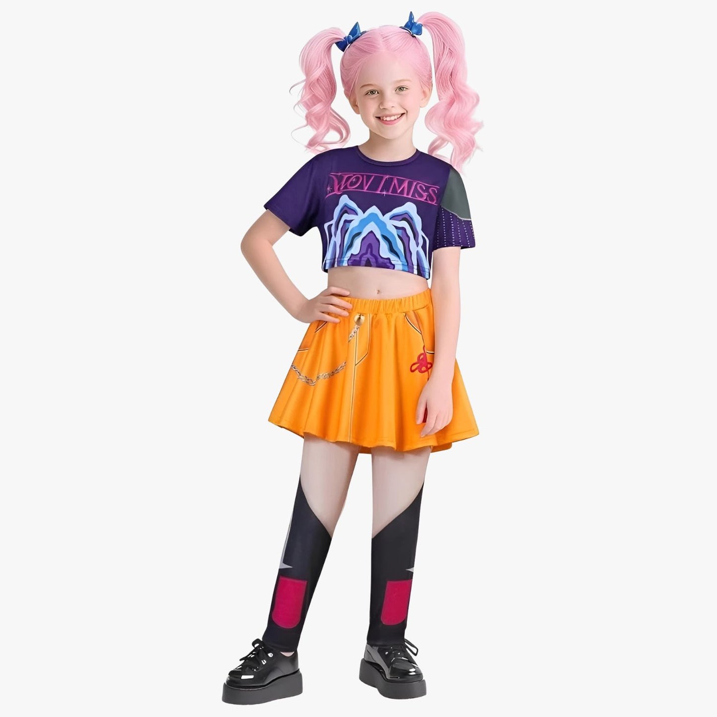 Girls Kpop Demon Hunters Cosplay Costume (Mira, Rumi & Zoey)